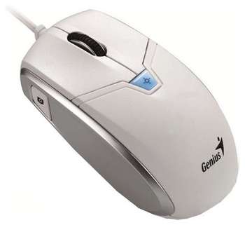 Мышь Genius CamMouse белый (1200dpi) USB (3кнопки) встроенная камера