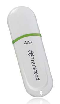 Flash-носитель Transcend 4Gb Jetflash 330 TS4GJF330 USB2.0 белый