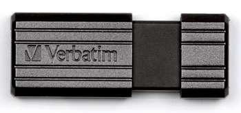 Flash-носитель Verbatim 8Gb PinStripe 49062 USB2.0 черный
