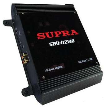 Автомобильный усилитель SUPRA SBD-A2130 2 x 130Вт