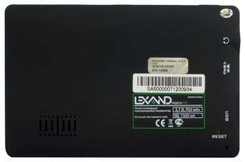 GPS-навигатор LEXAND SA5+ 5" 480x272 4Gb microSD черный Navitel