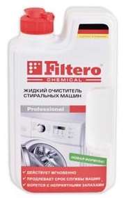 Моющее средство FILTERO Жидкий очиститель Арт.902 250мл для стиральных машин