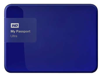 Внешний накопитель WD Original USB 3.0 500Gb BBRL5000ABL-EEUE My Passport Ultra  2.5" синий