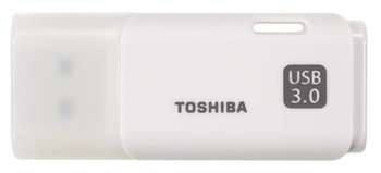 Flash-носитель Toshiba Флеш Диск 64Gb Hayabusa U301 THN-U301W0640E4 USB3.0 белый