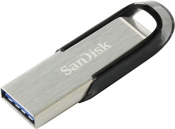 Flash-носитель SanDisk 32Gb Cruzer Ultra Flair SDCZ73-032G-G46 USB3.0 серебристый/черный