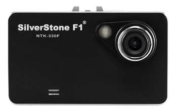 Автомобильный видеорегистратор SILVERSTONE F1 NTK-330 F черный 1.3Mpix 1080x1920 1080p 140гр.