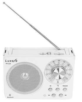 Радиоприемник СИГНАЛ Luxele РП-113 белый USB SD