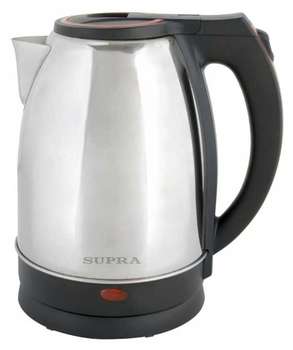 Чайник/Термопот SUPRA KES-2231 2.2л. 2200Вт серебристый/красный