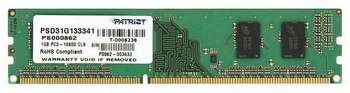 Оперативная память Patriot DDR3 1Gb 1333MHz PSD31G133381 RTL PC3-10600 DIMM 240-pin