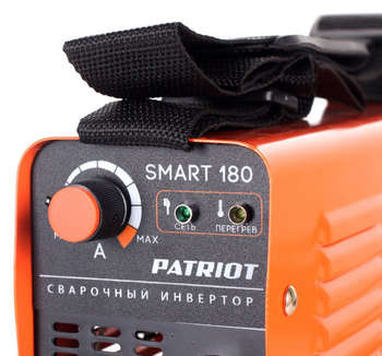 Сварочный аппарат Patriot SMART 180 инвертор ММА DC 3.7кВт