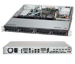 Сервер SuperMicro Платформа  SYS-5018A-MHN4 1xC2758 3.5" 1G 4P 1x200W