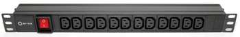 Сетевое устройство 5Bites Блок розеток PDU1219A-09 12IEC / AL / SWITCH / 1U / 19"