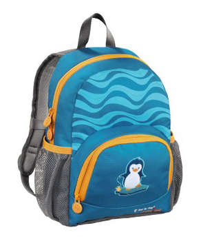 Школьный рюкзак STEP BY STEP Junior Dressy little penguin голубой/серый пингвин