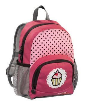 Школьный рюкзак STEP BY STEP Junior Dressy Sweet cake розовый/серый кекс