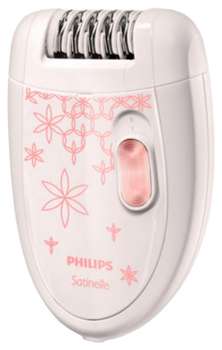 Эпилятор Philips / Satinelle, белый перламутр с розовым