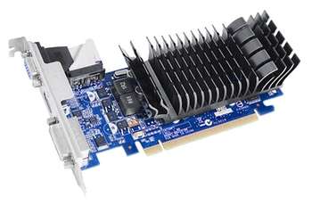 Видеокарта ASUS VGA  SILENT NVIDIA GeForce with CUDA 210 589MHz, 1Gb DDR3 1.2GHz64 bit, PCI-Ex16, 1xDVI, 1xD-SUB, 1xHDMI EN210 SILENT/DI/1GD3/V2