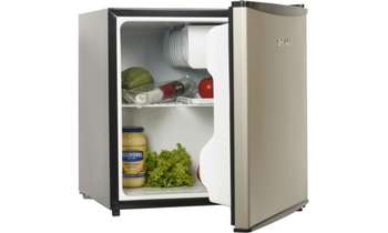 Холодильник SHIVAKI SHRF-55CHS серебристый/черный
