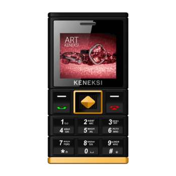 Сотовый телефон KENEKSI ART Black, 1.77'' 128x160, up to 16GB flash, 0.3Mpix, 2 Sim, 2G, BT, 650mAh, 84g, 97x51x11.6 ART Black