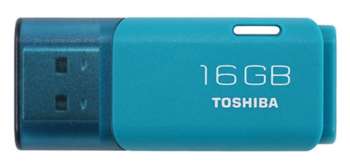Flash-носитель Toshiba Флеш-накопитель  08GB Hayabusa USB 2.0 aqua THN-U202L0080E4
