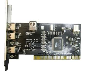 Контроллер NONAME PCI VIA6306 1xIEEE1394 Bulk