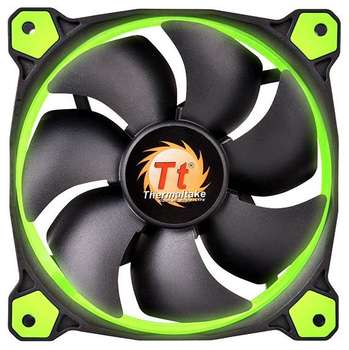 Кулер Thermaltake Riing 12 LED Radiator FanFan120251500rpmLED Green CL-F038-PL12GR-A