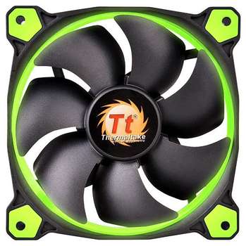 Кулер Thermaltake Riing 14 LED Radiator FanFan140251400rpmLED Green CL-F039-PL14GR-A