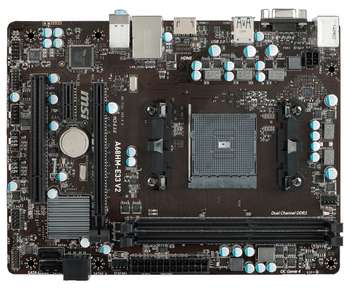 Материнская плата MSI MB  AMD A68H FM2+ Socket for AMD® A-series/ Athlon™ Series Processor, VGA, 1 x PCIe 3.0 x16, 1 x PCIe 2.0 x1, 1 x PCI, Realtek® ALC887 Codec Audio, 1xGBL, 4 x SATA 6Gb/s, 2xUSB3.0, 6xUSB2.0, 2xPS/2, mATX
