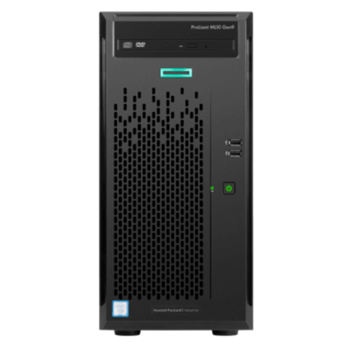 Сервер HP ML10 Gen9, 1x E3-1225v5 4C 3.3GHz, 1x8Gb-U, Intel RST SATA RAID  1x300W N NonRPS,1x1Gb/s,noDVD,Intel AMT 11.0,Tower-4U,1-1-1 837829-421