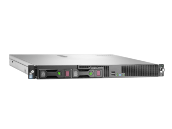 Сервер HP DL20 Gen9, 1x G4400 2C 3.3 GHz, 1x4Gb-U, B140i/ZM  1x290W N NonRPS,2x1Gb/s,noDVD,iLO4.2,Rack1U,1-1-1 829889-B21