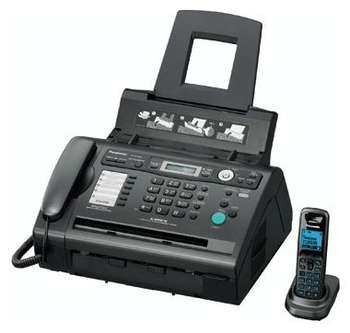 Факс Panasonic Лазерный имильный аппарат 600x600 dpi, 10 стрмин, АОН - есть KX-FLC418RU