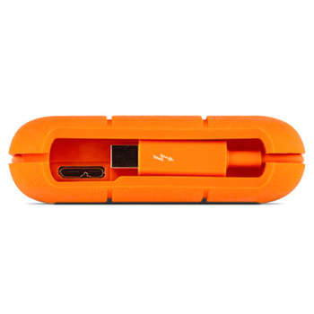 Внешний накопитель LACIE USB 3.0 1Tb STEV1000400 Rugged V2 2.5" оранжевый Thunderbolt