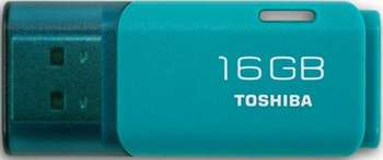 Flash-носитель Toshiba Флеш Диск 16Gb Hayabusa U202 THN-U202L0160E4 USB2.0 голубой