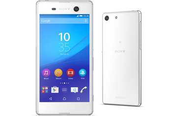Смартфон Sony Xperia M5 dual E5633 16Gb белый моноблок 3G 4G 2Sim 5" 1080x1920 Android 5.0 21.5Mpix WiFi BT GSM900/1800 GSM1900 TouchSc Ptotect MP3 FM A-GPS microSDXC