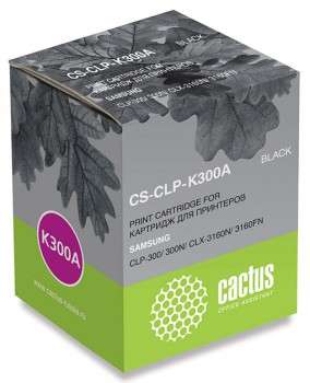 Картридж CACTUS CS-CLP-K300A черный для CLP-300/300N/CLX-3160N/3160FN