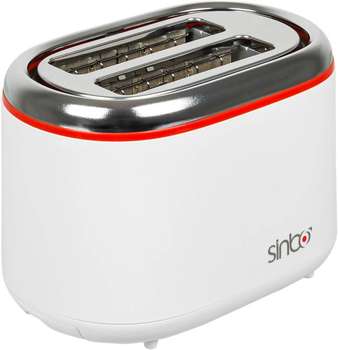 Тостер SINBO ST 2420 850Вт белый/красный