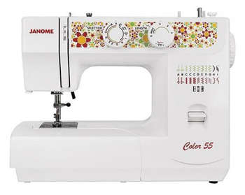 Швейная машина JANOME Color 55 белый