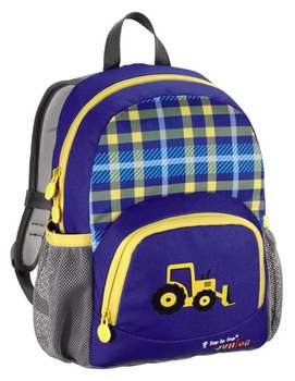 Школьный рюкзак STEP BY STEP Junior Dressy Excavator синий/желтый экскаватор 00129121