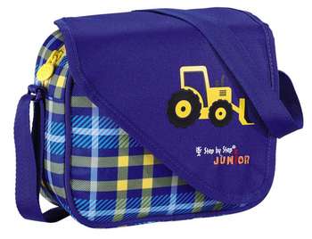 Школьный рюкзак STEP BY STEP детская Junior Alpbag Boys Excavator синий/желтый