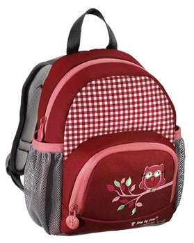 Школьный рюкзак STEP BY STEP Junior Little Dressy Cute owl красный/розовый сова