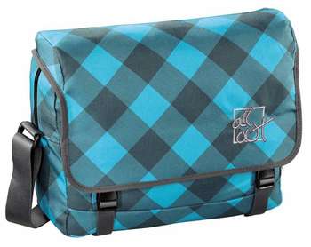 Школьный рюкзак ALL OUT Barnsley Blue Dream Check полиэстер голубой/серый