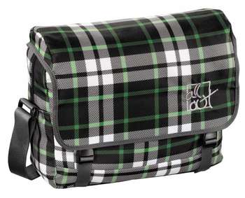 Школьный рюкзак ALL OUT Barnsley Forest Check полиэстер серый/зеленый/черный