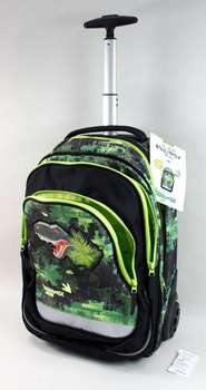 Школьный рюкзак STEP BY STEP BaggyMax trolly зеленый/рисунок 00138540