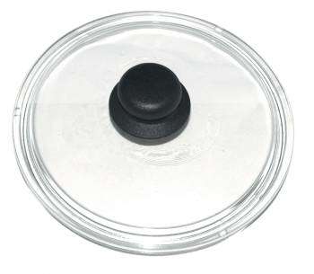 Посуда SUPRA Крышка  SA-0128 d=28см руч.черная