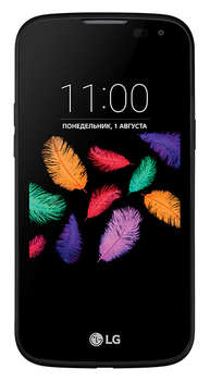 Смартфон LG K3 LTE K100ds 8Gb индиго моноблок 3G 4G 2Sim 4.5" 480x854 Android 6.0 5Mpix 802.11bgn BT GPS GSM900/1800 GSM1900 MP3 microSD max32Gb