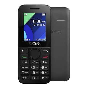 Сотовый телефон ALCATEL Мобильный телефон  1054D темно-серый моноблок 2Sim 1.8" 128x160 BT GSM900/1800 GSM1900 FM microSD max32Gb