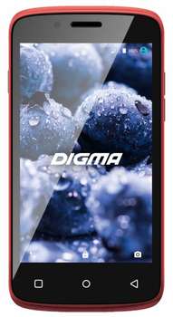Смартфон Digma A10 3G VOX 4Gb красный моноблок 3G 2Sim 4.2" 1280x768 Android 6.0 5Mpix 802.11bgn BT GPS GSM900/1800 TouchSc max32Gb