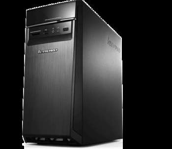 Компьютер, рабочая станция Lenovo Системный блок  H50-05/AMD A4-7210 1.80GHz Quad/4GB/500GB/RD R4/DVD-RW/CR/W10H/1Y/BLACK 90BH004GRS