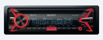 Sony Автомагнитола CD  MEX-XB100BT 1DIN 4x100Вт