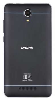 Смартфон Digma S506 4G VOX 8Gb черный моноблок 3G 4G 2Sim 5" 480x854 Android 6.0 5Mpix 802.11bgn BT GPS GSM900/1800 GSM1900 TouchSc MP3 FM microSD max32Gb