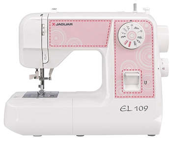 Швейная машина JAGUAR EL 109 белый/рисунок